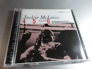 JACKIE MCLEAN　ジャッキー・マクレーン　　　 4 5 AND 6 　　　 RVG EDITION 24Bitリマスター