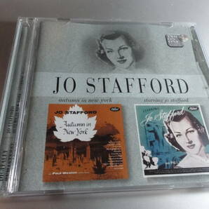 JO STAFFORD ジョー・スタフォードAUTUMN IN NEW YORK STSRRING JO STAFFORD TWO LP ON ONE CD