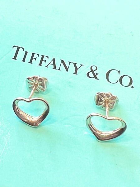 TIFFANY　ティファニー オープンハート　ピアス