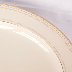 未使用 Noritake ノリタケ 大皿 食器 白 プレート 41x31cm 高さ4cmの画像7