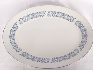 ノリタケ プレート 皿 2枚セット noritake ロイヤルブルー 保管品