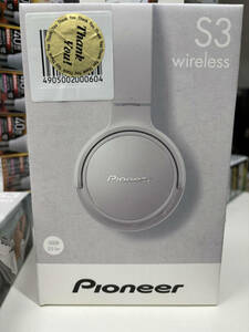 ② Pioneer S3wireless headphone SE-S3BT:Bluetooth/ air-tigh type / gray SE-S3BT(H)