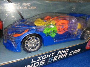 即決価格【未開封品】LIGHT AND SOUNDS GEAR CAR ラジコン RC ラジコンカー 同梱可能