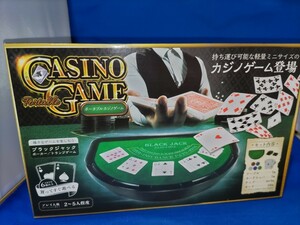 即決価格【新品】カジノゲーム ポータブル 軽量ミニサイズ ポーカー ブラックジャック トランプゲーム 卓上ゲーム 買ってすぐ遊べる 同梱可