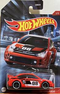 Hot Wheels ホットウィール Themed Auto Selection of Cult Racers 1:64 Scale Vehicle '08 FORD FOCUS ムーンアイズ　スポコン