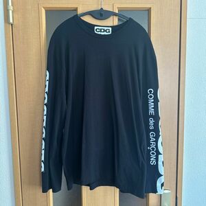 CDG COMME des GARCONS LONG SLEEVE T-SHIRT コムデギャルソン ロングスリーブ XL 黒