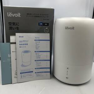 【通電のみ確認済】Levoit (レボイト) 加湿器 小型 卓上 大容量 アロマ 1.8L 15畳まで対応 Dual100 ホワイト/Y15240-U2