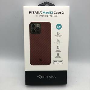 【美品】PITAKA iPhone 13 Pro Max 対応 ケース MagEZ Case 2/Y15438-X2の画像1