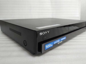 SONY ソニー Blu-ray ブルーレイ DVD RECORDER レコーダー BDZ-RX50 2009年製 B-CASカード付き 動作未確認 ジャンク