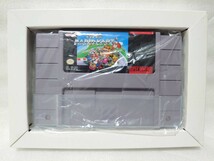 北米版 SFC SNES スーパーファミコン スーパーマリオカート SUPER MARIOKART スーパーニンテンドー 箱有り 取説付き_画像3