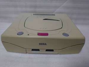 SEGA セガ SEGASATURN セガサターン本体 コントローラ2個 取説、冊子付き 通電未確認