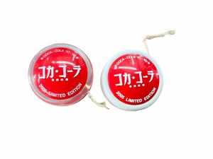 NO.1220 [1 иен ~ старт ] Coca Cola yo-yo-2 шт. комплект Vintage retro игрушка игрушка 