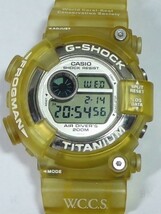 カシオ 腕時計 G-SHOCK DW-8201WC-7T 白文字 W.C.C.S 世界サンゴ礁保護協会 CASIO WCCS_画像2