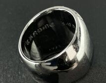 ★正規品カスタム★CHROME HEARTS クロムハーツ・新品仕げ天然石/Pt・クラッシックオーバルスタークロスリング ・20-21号_画像5