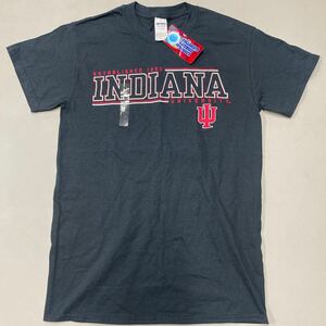 インディアナ大学 Indiana University 1820年 アメリカ合衆国 インディアナ州 カレッジプリント Tシャツ 未使用 Sサイズ メンズ 半袖