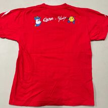 広島カープ JTサンダーズ広島 Tシャツ Mサイズ 美品 半袖 赤 レッド_画像6