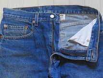 メキシコ製 Levi's 505 デニムパンツ SIZE:w31 L32 リーバイス　505　ジーンズ　OLD 90s_画像4