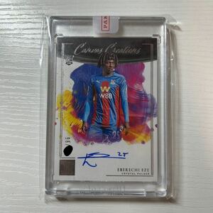 2020-21 Panini Impeccable Eberech Eze Canvas Creations autoカード 96枚限定