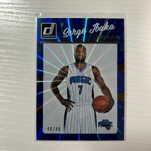 2016-17 Panini Donruss Serge Ibaka blue 49枚限定　ラストナンバー