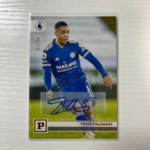 2021-22 Panini Chronicles Youri Tielemans autoカード 90枚限定　ファーストナンバー