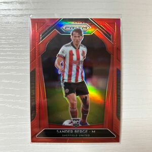 2019-20 Panini Prizm Premier League Sander Berge red prizm 149枚限定