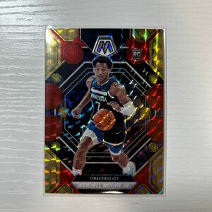 2022-23 Panini Mosaic Wendell Moore Jr. gold red mosaic prizm 88枚限定