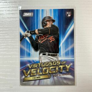 2023 Topps Stadium Club Adley Rutschman Virtuosos of Velocity