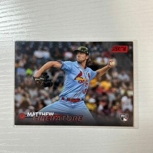 2023 Topps Stadium Club Matthew Liberatore red foilパラレル