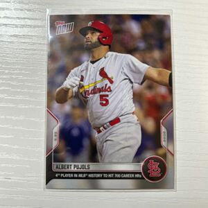 2022 Topps Now Albert Pujols 700th HRs