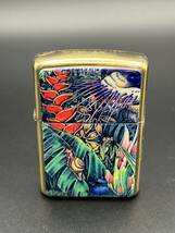 (9391)ZIPPO/ジッポー MYSTERIES OF THE FOREST/ミステリーオブザフォレスト　着火未確認　経年保管/現状品_画像6