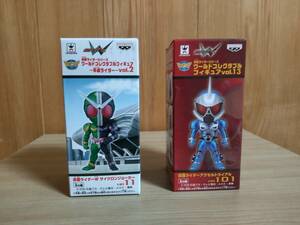 仮面ライダーダブル ワールドコレクタブルフィギュア W サイクロンジョーカー アクセルトライアル 新品2種セット 即決有り WCF 