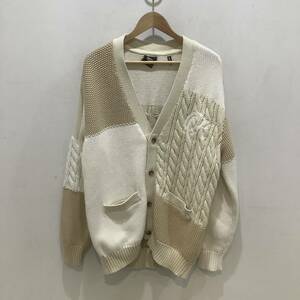 KITH キス Patchwork Knit Cardigan パッチワークニットカーディガン ベージュ S 650837