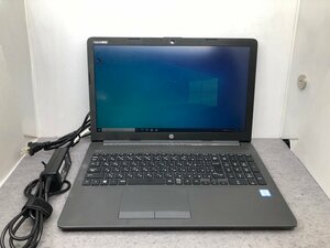 【hp】250 G7 Corei5-8265U 8GB SSD512GB NVMe WEBカメラ Bluetooth テンキー DVDマルチ Windows10Pro 15.6inch FHD 中古ノートPC