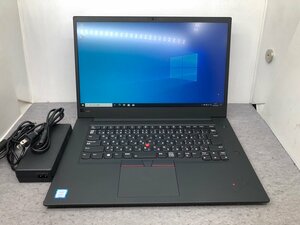 【Lenovo】ThinkPad P1 20MES02700 Corei7-8750H 32GB SSD512GB NVMe NVIDIA Quadro P1000 Windows10Pro 15.6inch フルHD 中古ノートPC