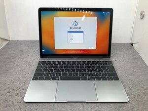 【Apple】MacBook Retina 12inch 2017 A1534 Corei5-7Y54 8GB SSD512GB NVMe WEBカメラ Bluetooth OS13 中古Mac