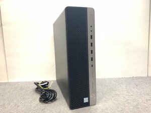 【hp】EliteDesk 800 G5 SFF Core i7 9700 3.0GHz 8GB HDD1TB DVDマルチ RadeonRX550X Windows10Pro 中古デスクトップ