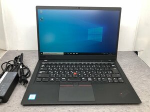 【Lenovo】ThinkPad X1 Carbon 6th 20KGS6B800 Corei5-8350U 8GB SSD256GB WEBカメラ Windows10Pro 14inch フルHD 中古ノートPC
