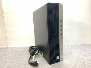 【hp】EliteDesk 800 G4 SFF Core i7 8700 3.20GHz 8GB HDD500GB DVDマルチ RadeonR7 430 Windows10Pro 中古デスクトップ