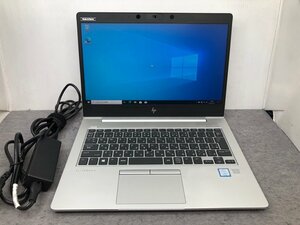 【hp】EliteBook 830 G5 Corei7-8550U 8GB SSD128GB WEBカメラ Bluetooth Windows10Pro 13.3インチ フルHD 中古ノートPC