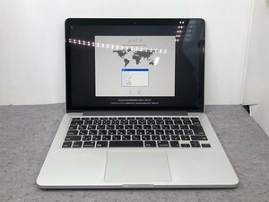 【Apple】MacBook Pro Retina 13inch Early 2015 A1502 Corei5-5257U 8GB SSD256GB WEBカメラ OS10.15 中古Mac