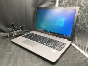 【hp】250 G7 Core i3-1005G1 メモリ8GB SSD256GB NVMe WEBカメラ Bluetooth DVDマルチ Windows10Pro 15.6inch FHD 中古ノートPC