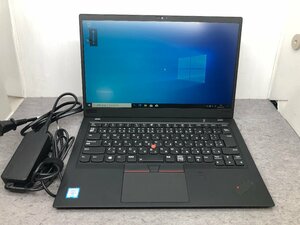 【Lenovo】ThinkPad X1 Carbon 6th 20KGS0JW00 Corei5-8350U 8GB SSD256GB WEBカメラ Windows10Pro 14inch フルHD 中古ノートPC