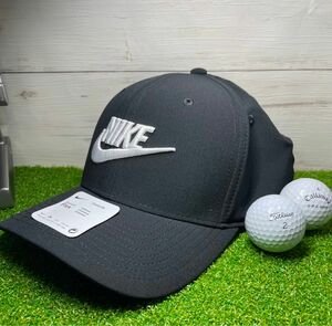 レア　新品未使用　NIKE classic99 Golf cap DRI-FIT ブラック　サイズ調整なし　57-59cm 