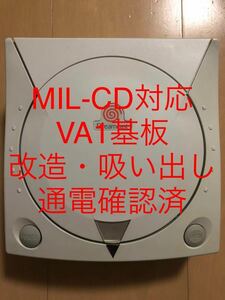 通電確認済 MIL-CD対応 VA1基板 ドリームキャスト 本体 HKT-3000[ドリキャス Dreamcast SEGA セガ エンタープライゼス 改造 吸い出しCD-R]