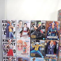 未開封品 プライズ ワンピース フィギュア 34体セット No.5 まとめ売り FILM RED DXF GRANDLINE KING OF ARTIST THE 出航他 ONE PIECE_画像2