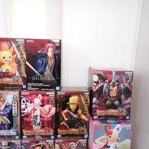 未開封品 プライズ ワンピース フィギュア 34体セット No.5 まとめ売り FILM RED DXF GRANDLINE KING OF ARTIST THE 出航他 ONE PIECE_画像6