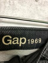 訳あり新品タグ付き！GAP 1969 ギャップ レディース ストレッチ デニム風パンツ レギンス 25h 160/64A 黒グレー 綿ポリウレタン_画像2