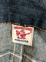 TRUE RELIGION トゥルーレリジョン メンズ ブーツカット デニムジーンズパンツ USA 青 コットン_画像4