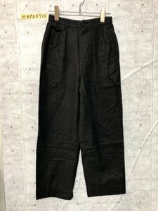 RALPH LAUREN Ralph Lauren женский укороченные брюки ворсистый широкий брюки 9 серый черный шерсть 