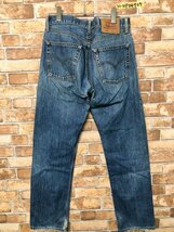 Levi's 505 リーバイス メンズ デニムジーンズパンツ 32×34 青 コットン_画像2